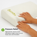 Bamboo Memory Foam Sleep Pillow Contoured Cervical Pillow by LJGDeals