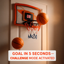 Indoor Mini Basketball Hoop Set for Door by LJGDeals