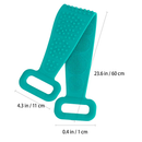 Silicone Back Scrubber Belt for Shower Scrubber - Blue by LJGDeals