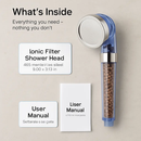 Ionic Filtration Shower Head for Spa-Quality Purification by LJGDeals