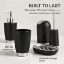 Bathroom Accessories Set for Modern Home Organization by LJGDeals