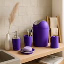 Bathroom Accessories Set for Modern Home Organization by LJGDeals