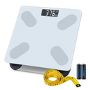 Smart Digital Scale For Body Weight High Accuracy BMI Weight Scale Full Body Composition Analysis Sync with APP 4mm Tempered Glass 397LBS Capacity LCD by LJGDeals