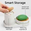 Bathroom Accessories Set with Dispenser & Holder by LJGDeals