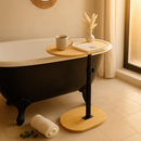 C-Shaped Bathtub Tray Table with Adjustable Height by LJGDeals