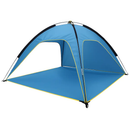 Beach Tent Outdoor Waterproof Tent Canopy for 4-6 Person with 3 Door Openings Carrying Bag UPF50+ Easy Setup for Beach Picnic Camping Hiking Adventure by LJGDeals
