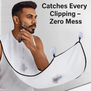Beard Apron: Facial Hair Catcher with Suction Cups by LJGDeals