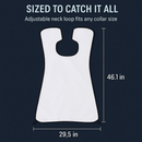 Beard Apron: Facial Hair Catcher with Suction Cups by LJGDeals