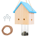 Wood Carpenter Bee Trap for Outdoor Pine Wood - Hanging by LJGDeals
