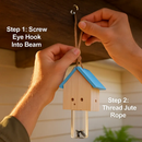 Wood Carpenter Bee Trap for Outdoor Pine Wood - Hanging by LJGDeals