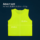 5Pcs Mesh Scrimmage Vests for Team Sports by LJGDeals