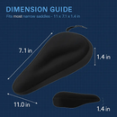 Bike Seat Anti-Slip Gel Cushion for Narrow Seats by LJGDeals