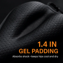 Bike Seat Anti-Slip Gel Cushion for Narrow Seats by LJGDeals