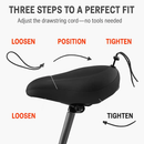 Bike Seat Anti-Slip Gel Cushion for Narrow Seats by LJGDeals