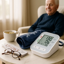 Arm Blood Pressure Monitor with Voice Broadcast by LJGDeals