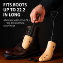 Boot Stretcher Adjustable Width Wooden Widener for Boots