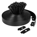 Non-Digging Plastic Garden Edging Kit for Lawn and Flower Beds by LJGDeals