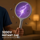 Electric Bug Zapper Racket with Telescopic Wand by LJGDeals