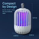 Cordless Indoor Bug Zapper Mosquito Lamp with Hanging Strap by LJGDeals