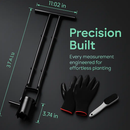 Bulb Planter Tool with Long Handle for Easy Planting by LJGDeals