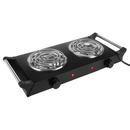 Portable Electric Dual Burner Hot Plate Stove by LJGDeals