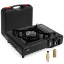 Portable Camping Stove with Dual Fuel and Piezo Ignition by LJGDeals