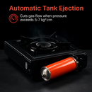 Portable Camping Stove with Dual Fuel and Piezo Ignition by LJGDeals