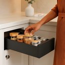 Pull-Out Cabinet Organizer with Slide-Out Drawer by LJGDeals