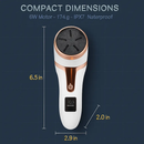Electric Foot Callus Remover with Vacuum Grinding Heads by LJGDeals