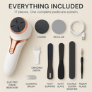 Electric Foot Callus Remover with Vacuum Grinding Heads by LJGDeals