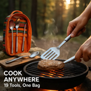 Camping Cooking Utensil Kit for Outdoor Cooking Gear by LJGDeals