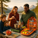Camping Cooking Utensil Kit for Outdoor Cooking Gear by LJGDeals