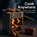 Backpacking Camping Stove: Portable Folding Cooker by LJGDeals