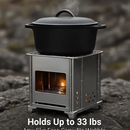 Backpacking Camping Stove: Portable Folding Cooker by LJGDeals