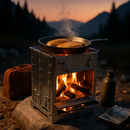 Backpacking Camping Stove: Portable Folding Cooker by LJGDeals