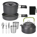 Camping Cookware Set for Outdoor Hiking and Picnics by LJGDeals