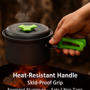 Camping Cookware Set: Pot, Pan & Bowls for Outdoor Cooking by LJGDeals