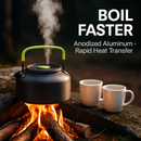 Camping Cookware Set 16Pcs Pot Pan Kettle with Bowls by LJGDeals