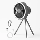 Portable Camping Fan with 3 Speeds and Rechargeable Battery by LJGDeals