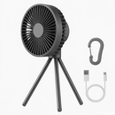 Portable Camping Fan with 3 Speeds and Rechargeable Battery by LJGDeals