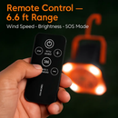 Portable Camping Lantern Fan with Rechargeable Battery by LJGDeals