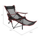 Foldable Camping Chair with Cup Holder & Side Pocket by LJGDeals