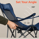 Foldable Camping Chair with Cup Holder & Side Pocket by LJGDeals