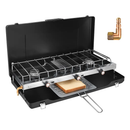3-Burner Camping Stove for Outdoor Cooking & RV Use by LJGDeals