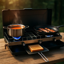 3-Burner Camping Stove for Outdoor Cooking & RV Use by LJGDeals