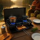 3-Burner Camping Stove for Outdoor Cooking & RV Use by LJGDeals
