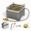 Portable Camping Stove with Windproof Burner for Outdoors by LJGDeals