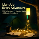 4-in-1 Camping String Light for Indoor and Outdoor Use by LJGDeals