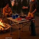 Folding Camping Table - Portable Roll-Up Outdoor Desk by LJGDeals
