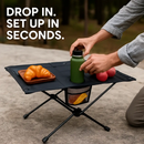 Portable Folding Camping Table with Cup Holders and Pockets by LJGDeals
